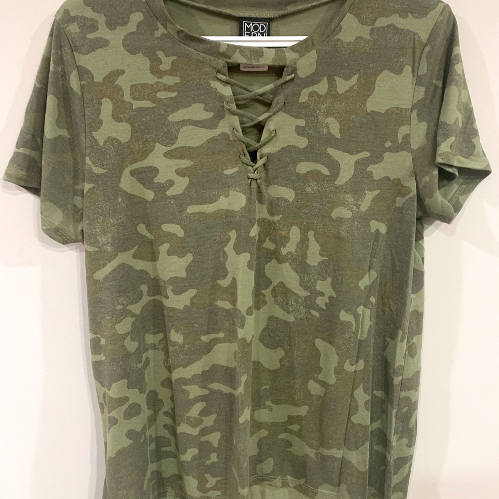 Short sleeve camo tshirt 🍃🍂✨